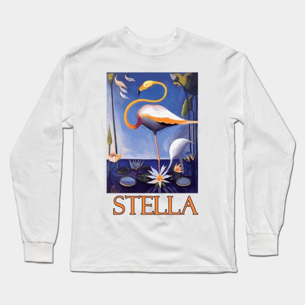 Flamingo by Joseph Stella Long Sleeve T-Shirt by Naves